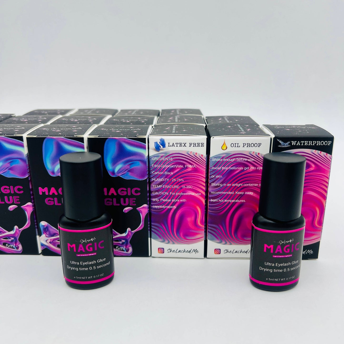 Magic Glue Oil/Waterproof 5ML Lash Adhesive 0.5 Second