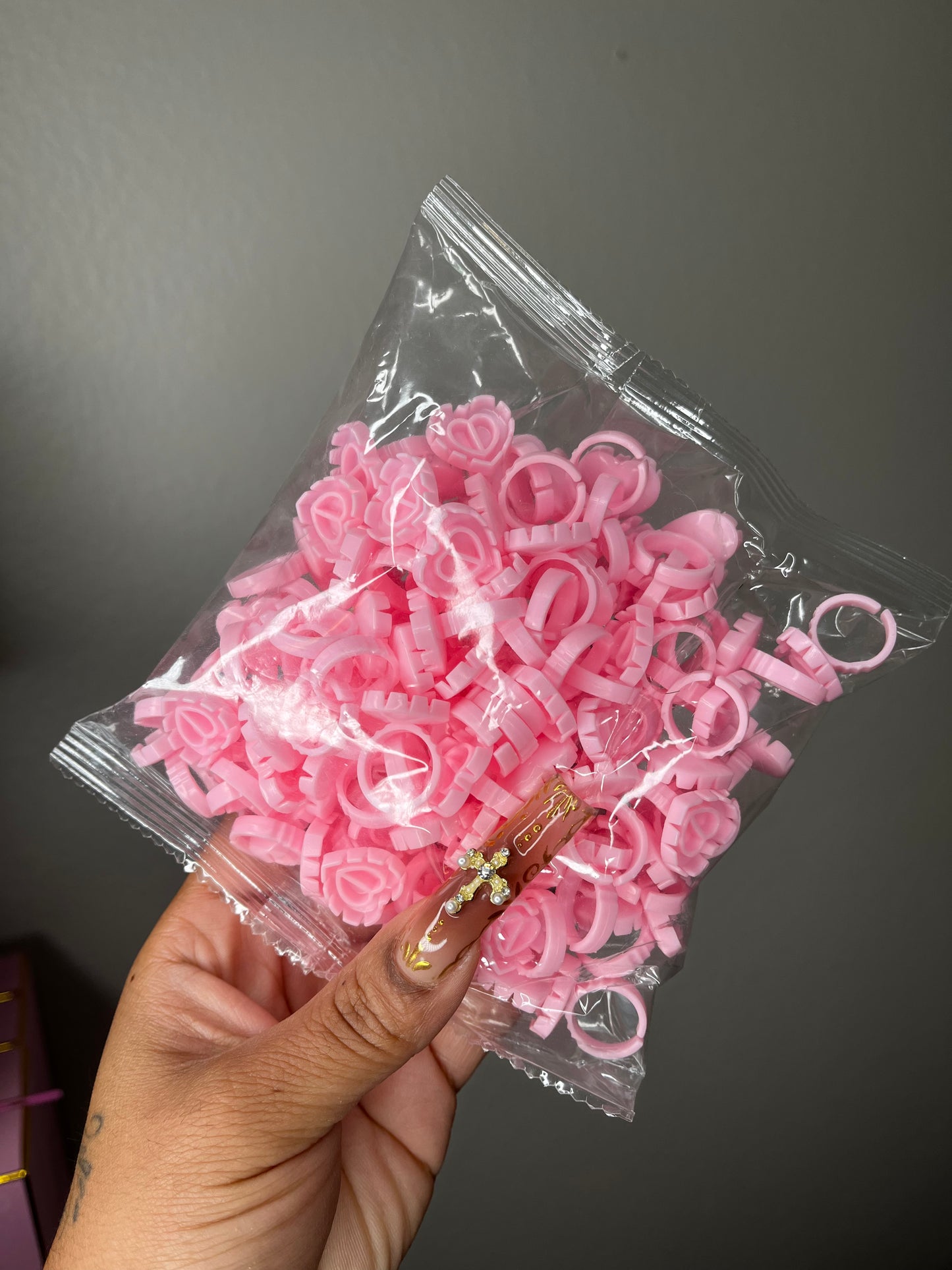 Heart Shaped Glue Rings