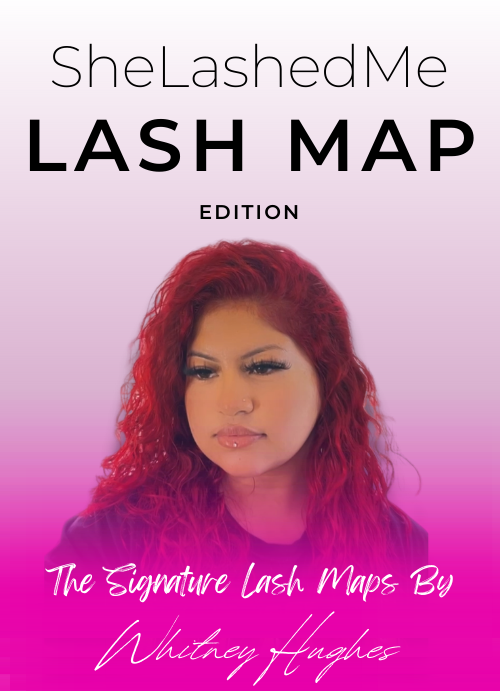 SheLashedMe Lash Map Ebook